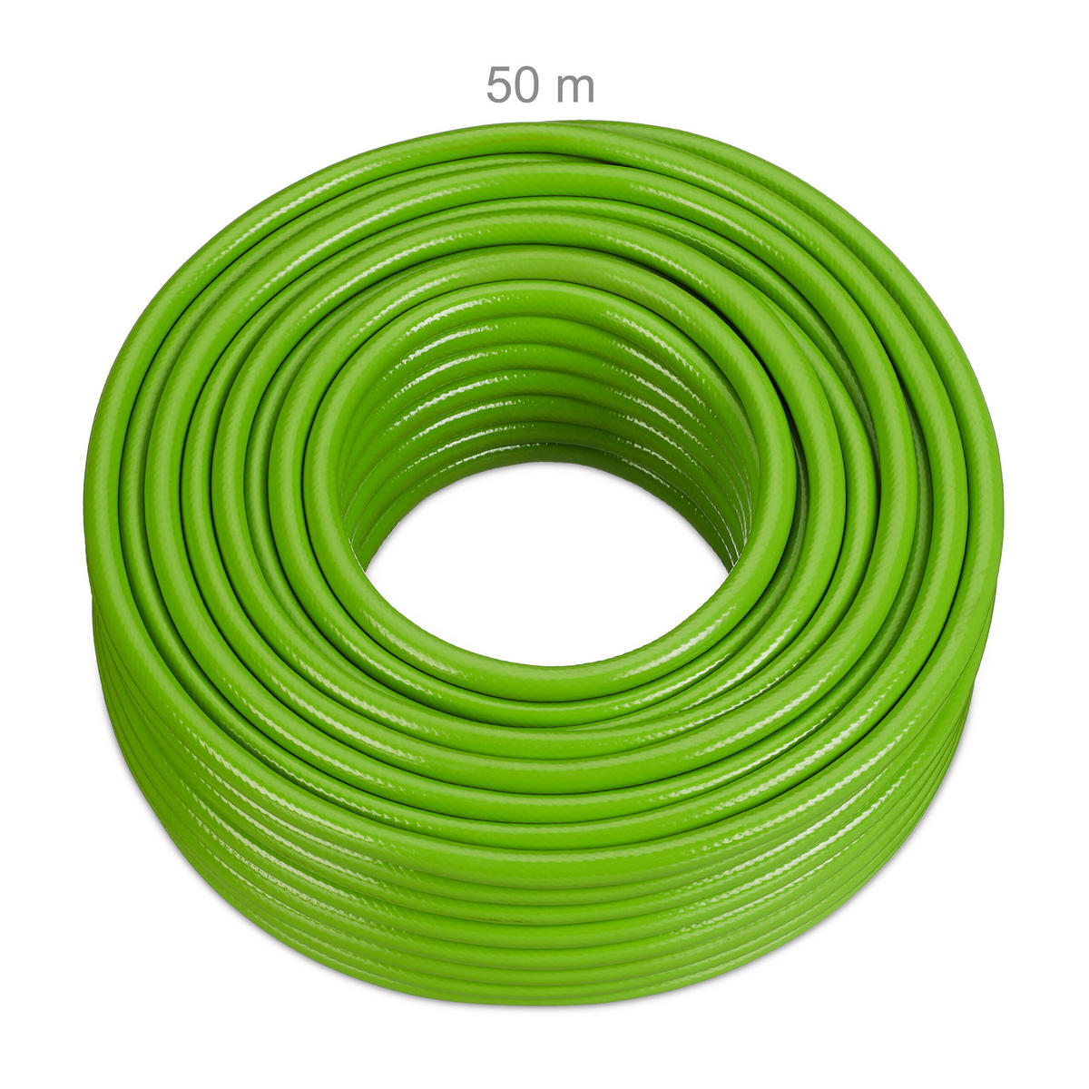 GARTENSCHLAUCH - Grün, Kunststoff (5000cm) - Relaxdays