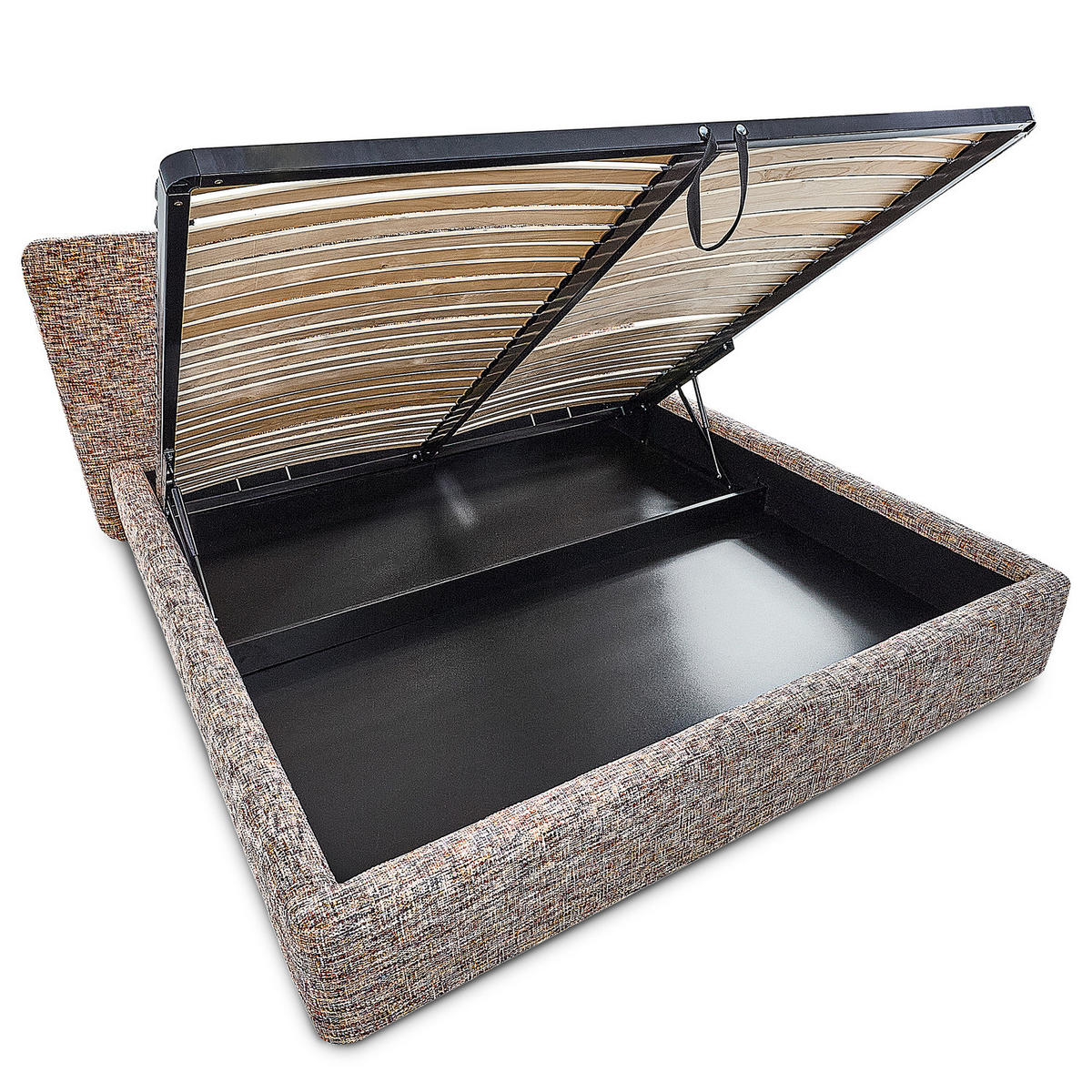 POLSTERBETT - Multicolor, Holz/Textil (200/200cm) - home24