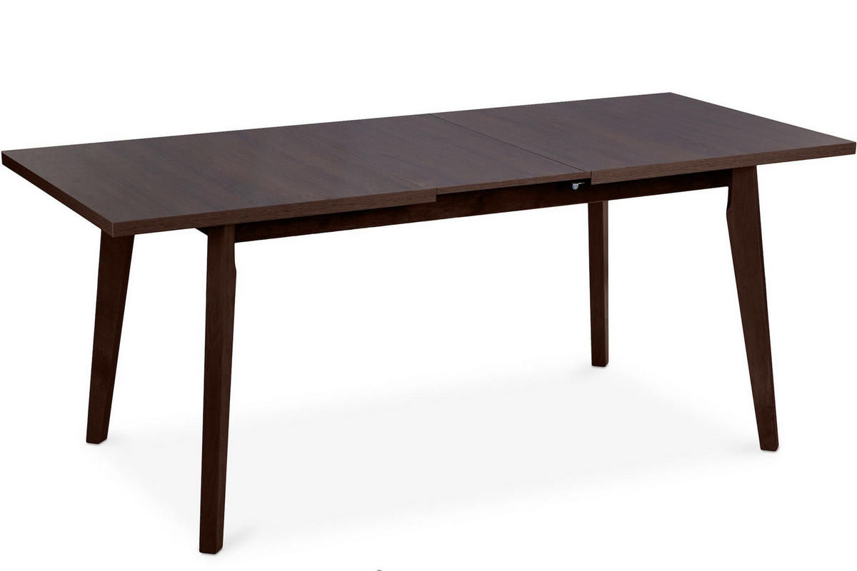 ESSTISCH RHENA ausziehbar bis 190cm, Dunkelbraun - Dunkelbraun/Walnussfarben, Holz (150/77/80cm) - KONSIMO®