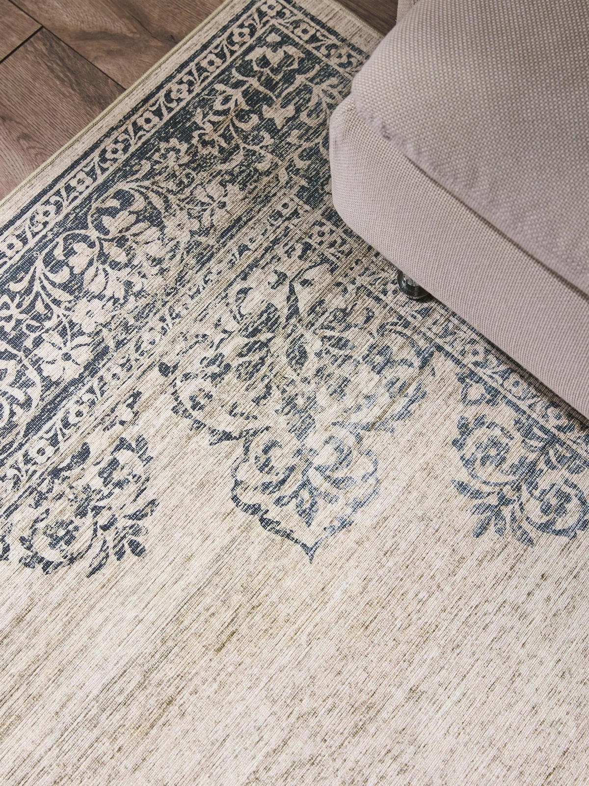 TEPPICH Laury Grau 200x300 cm - Grau, Textil (200/300cm) - benuta Pop