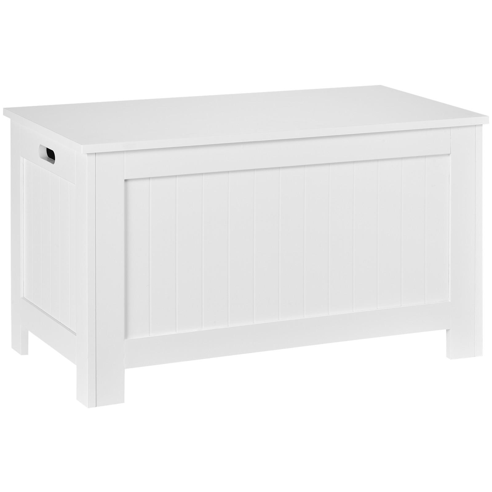 KISSENBOX DE-12336 81/40/46 cm Weiß - Weiß, Holzwerkstoff (40/46/81cm) - ComfortXL