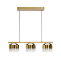 HÄNGELEUCHTE Spirito - Gold - 80/18/220 cm - Goldfarben, Metall (80/18/220cm) - Maytoni