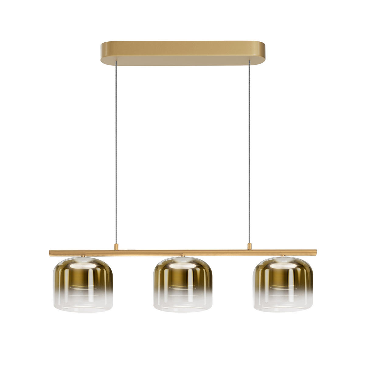 HÄNGELEUCHTE Spirito - Gold - 80/18/220 cm - Goldfarben, Metall (80/18/220cm) - Maytoni