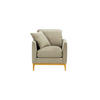SESSEL Linara-Velluto 3 - Beige, Holz/Textil (81/91/95cm)