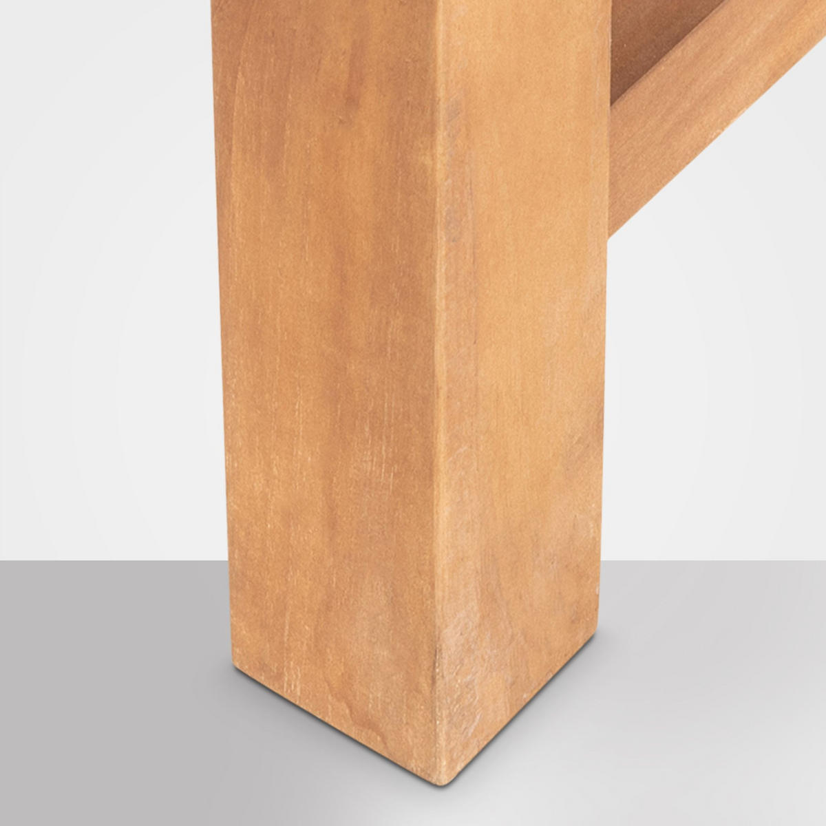 GARTENBANK 120/59 cm Holz teak - Teakfarben, Holz (120/92/59cm) - CLP