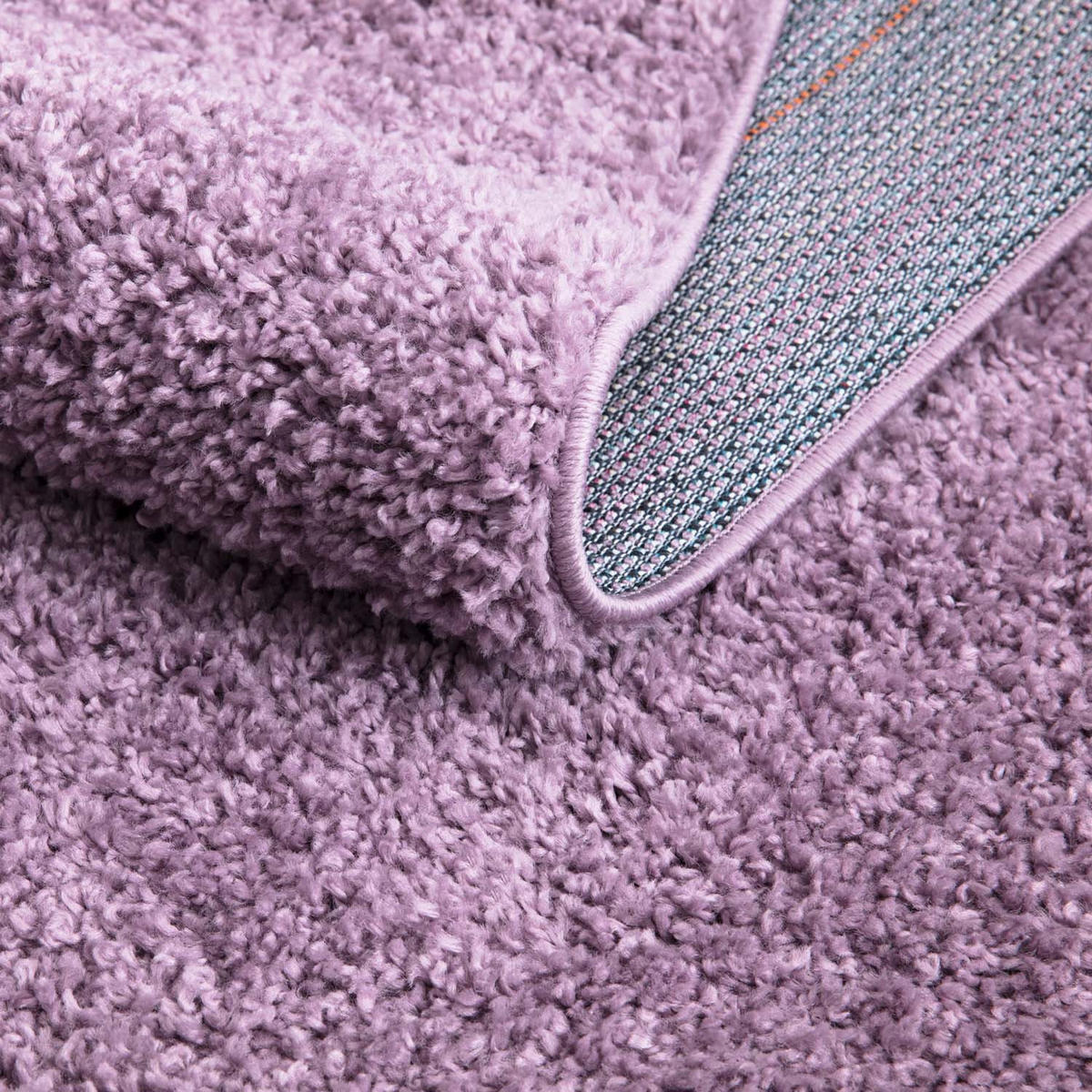 HOCHFLOR-TEPPICH City Shaggy 500 Lila 80x300 cm - Lila, Textil (80/300cm) - carpet city