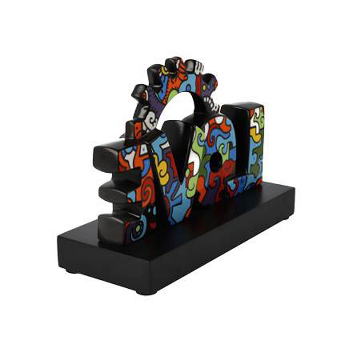 DEKOFIGUR Evolution of love, Dekoration, Porzellan - Multicolor, Keramik (0.85/15/22cm) - Goebel