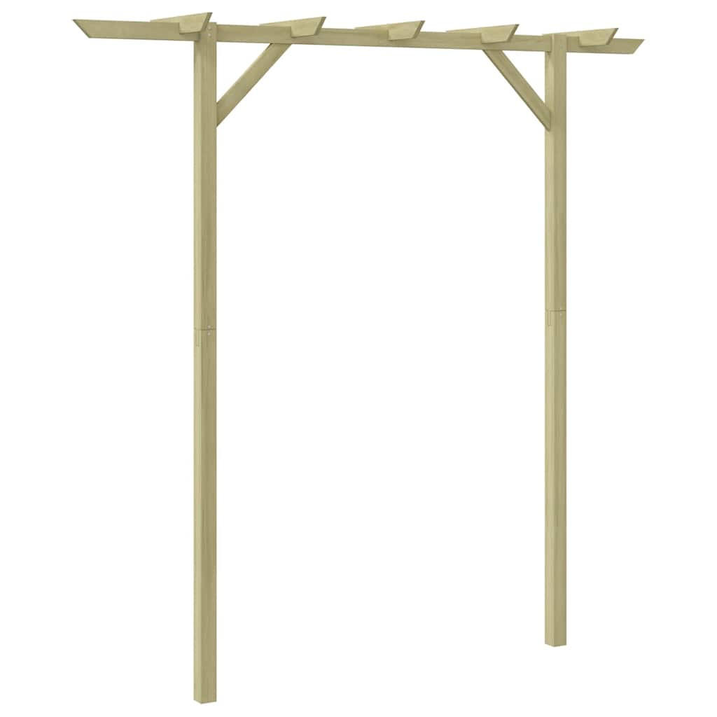 vidaXL Rosenbogen Braun 40x205x200 cm
