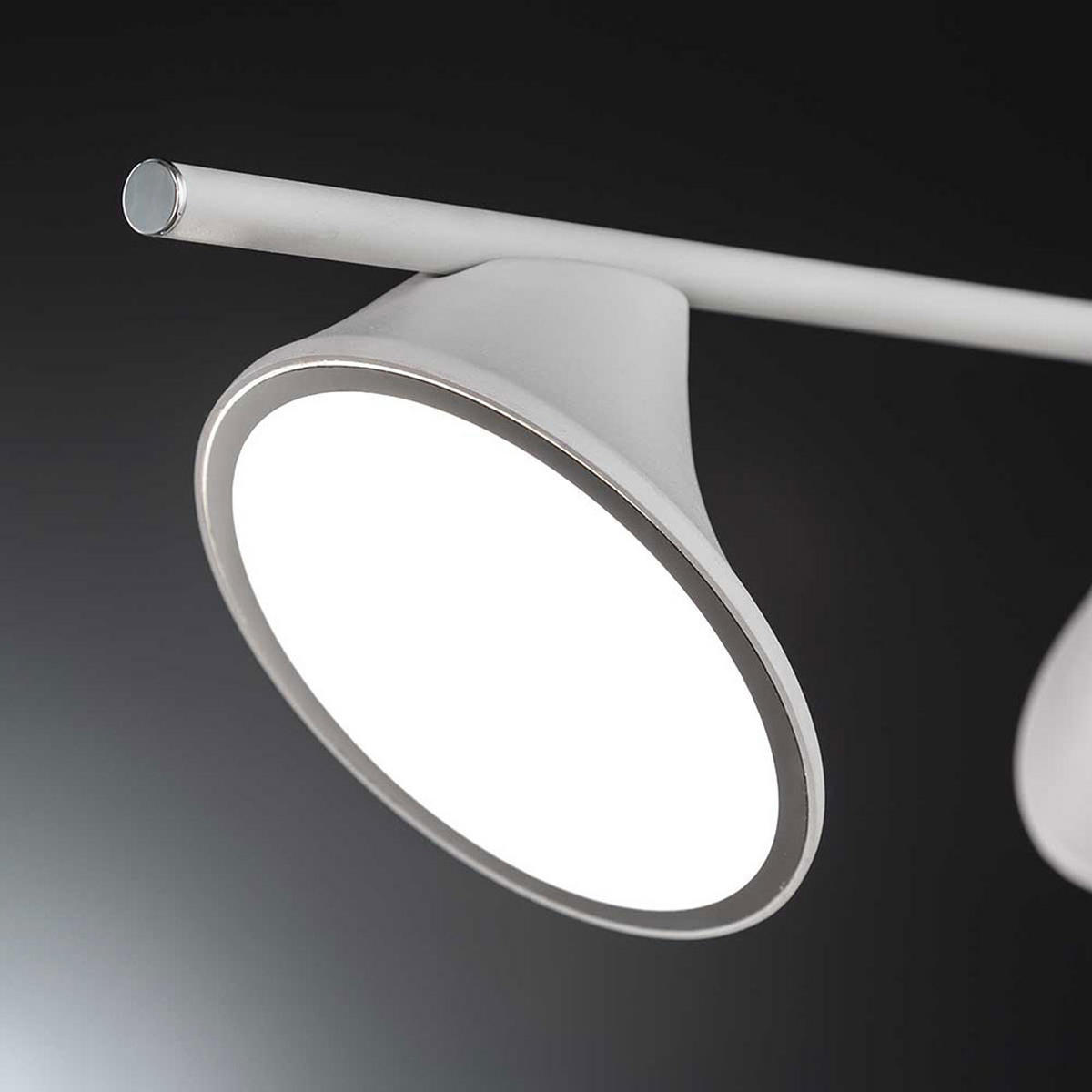 LED HÄNGELEUCHTE Metall Weiß - Weiß, Metall (105/12/150cm) - Wofi