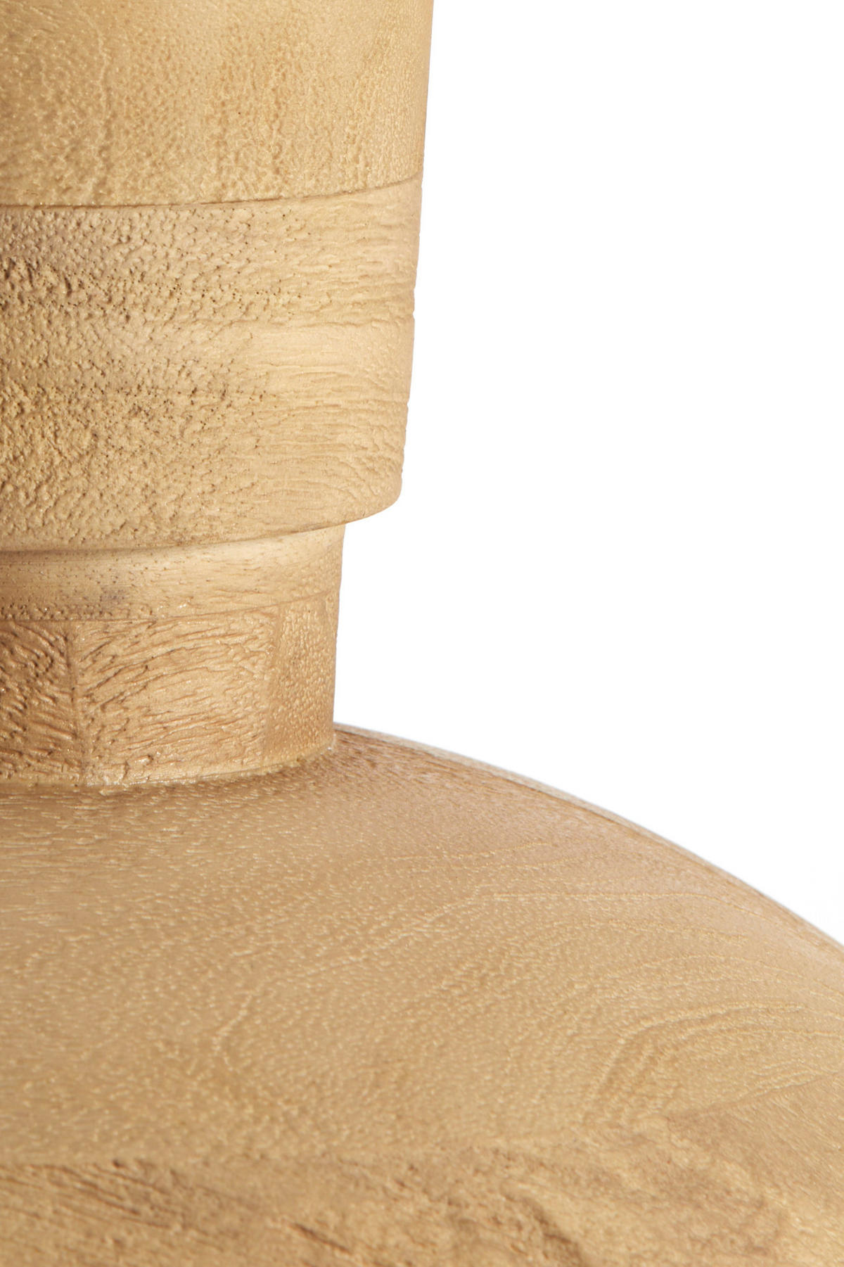 LAMPENFUSS Fiera Braun Ø23/25 cm - Hellbraun, Holz (23/23/25cm) - Light & Living