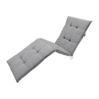 LIEGENAUFLAGE Naples 200/65 cm - Grau, Textil (65/8/200cm) - Madison