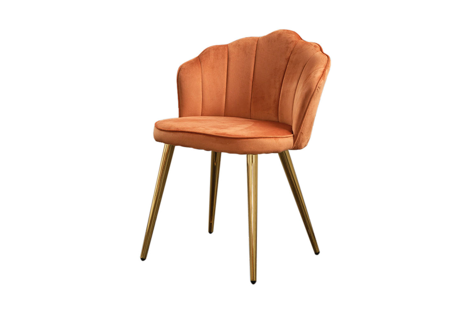 Kawola Esszimmerstuhl Kupfer, Gold 55x76x57 cm
