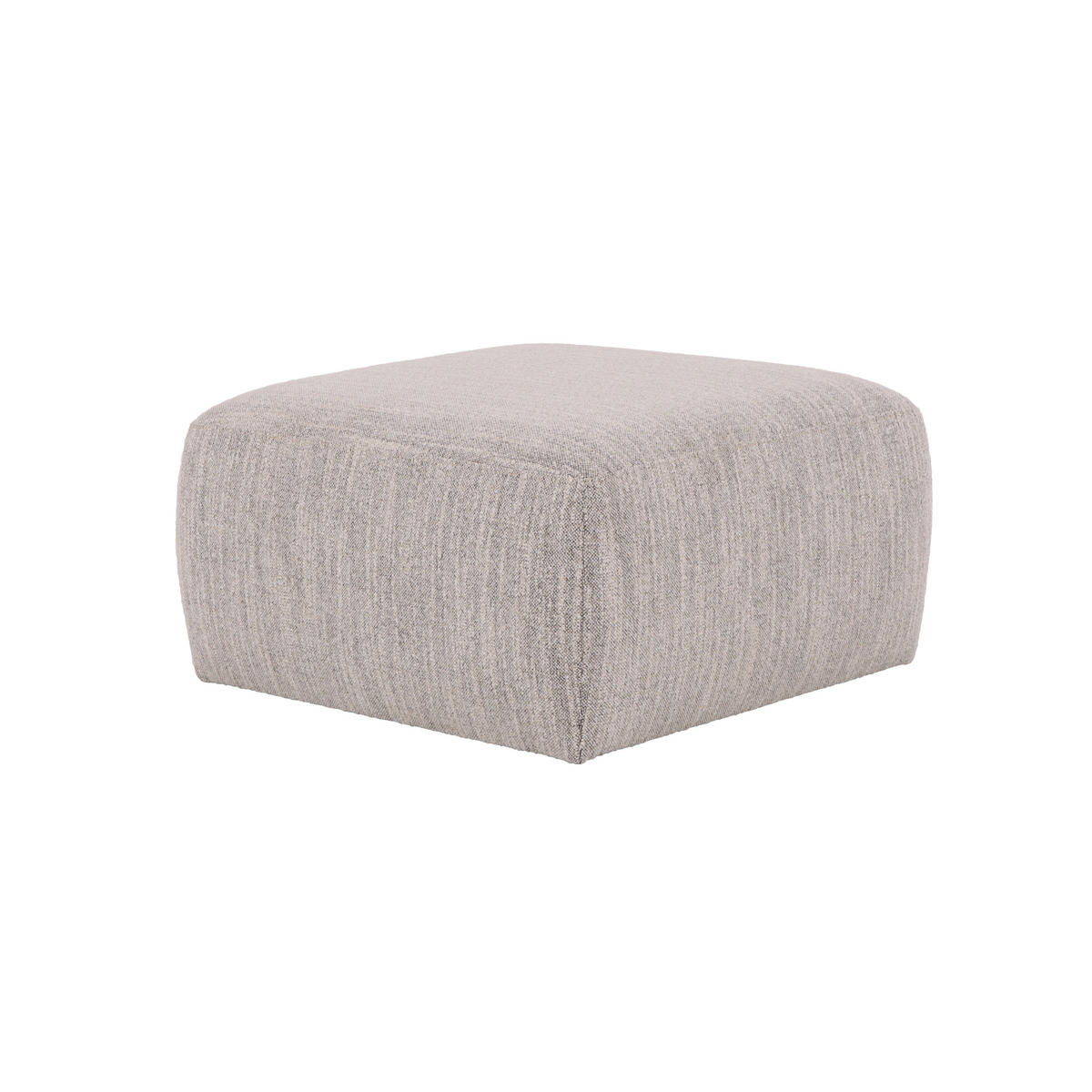 COUCHTISCH Celeste, Natur Massiveiche + grauer Stoff - Grau, Holz (44/137/41.5cm) - WOODEK