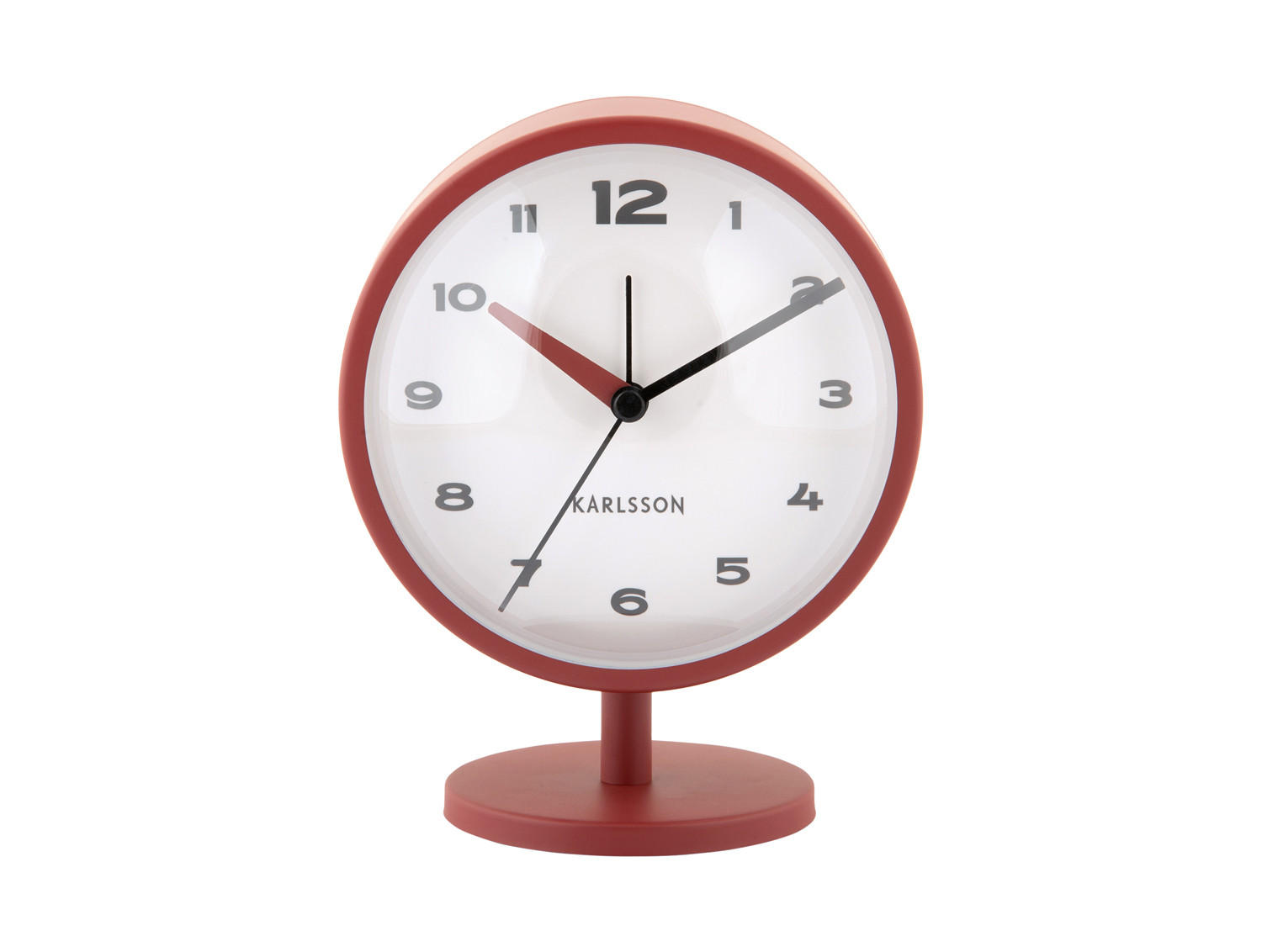 WECKER Brisk Dome 6/11/13 cm - Rot, Metall (11/13/6cm) - Karlsson