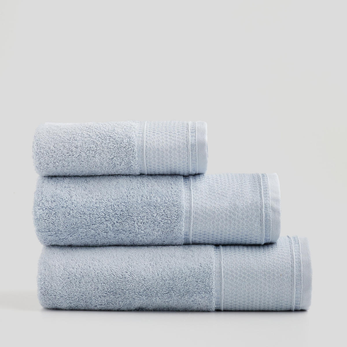 HANDTUCH Destello - Hellblau, Textil (50/90cm) - home&you