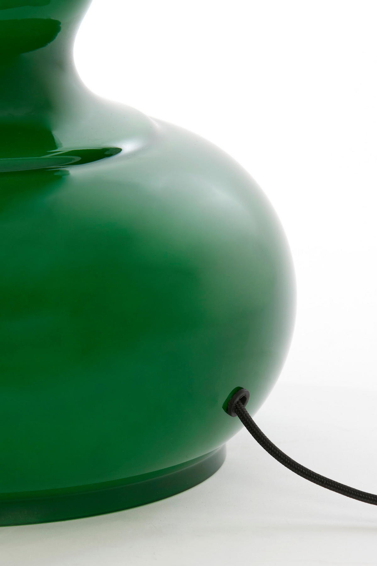 LAMPENFUSS Grün Ø28,5/33 cm - Grün, Glas (28.5/28.5/33cm) - Light & Living