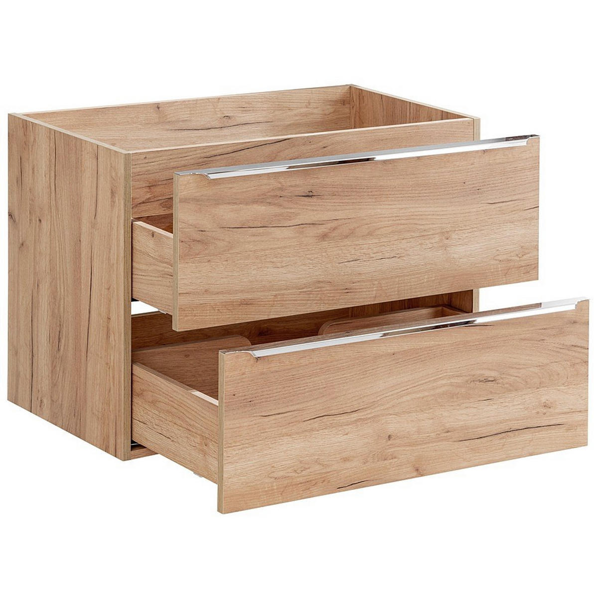 WASCHTISCH Toskana-56 - Braun, Holzwerkstoff (81/61/46cm) - Lomado
