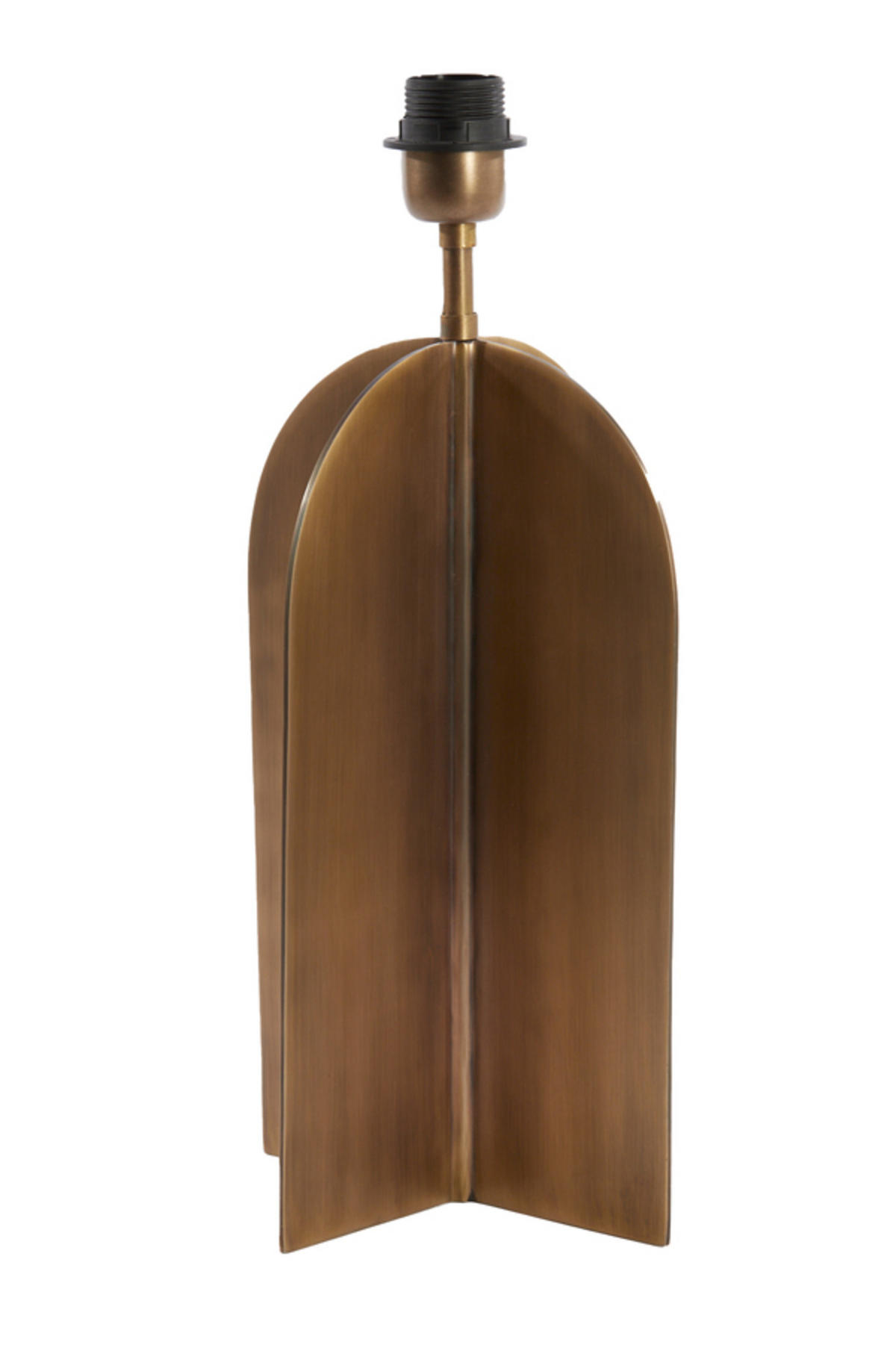 LAMPENFUSS Molago Bronze 21/21/40 cm - Bronzefarben, Metall (21/21/40cm) - Light & Living