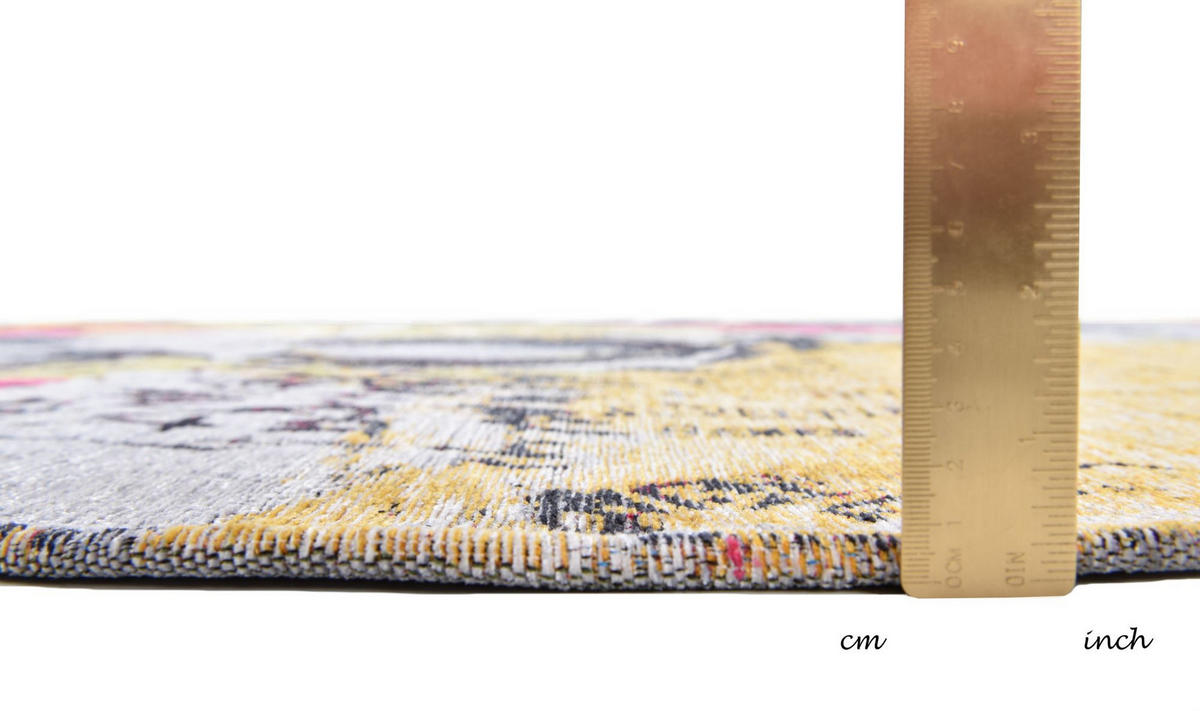 FLACHWEBETEPPICH Cosima 80x160 cm - Multicolor, Textil (80/160cm) - Gino Falcone