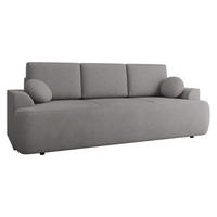 SCHLAFSOFA Velo - Schwarz/Grau, Holz/Kunststoff (248/94/110cm) - MIRJAN24