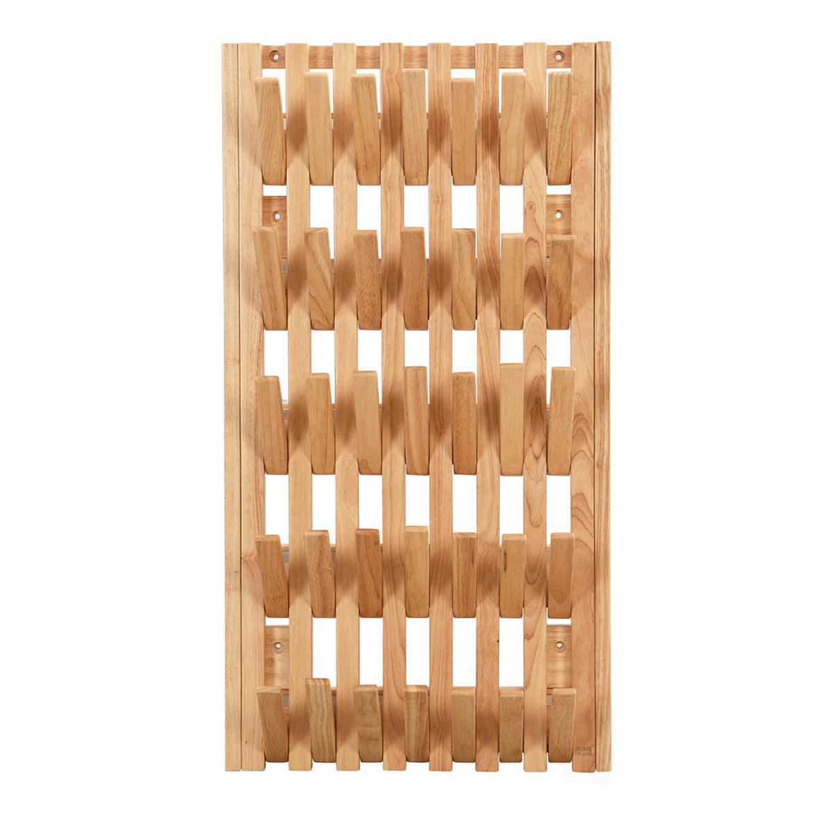 GARDEROBENPANEEL QUEST - Hellbraun - Hellbraun, Holz/Holzwerkstoff (55/105/4cm) - Home Deluxe