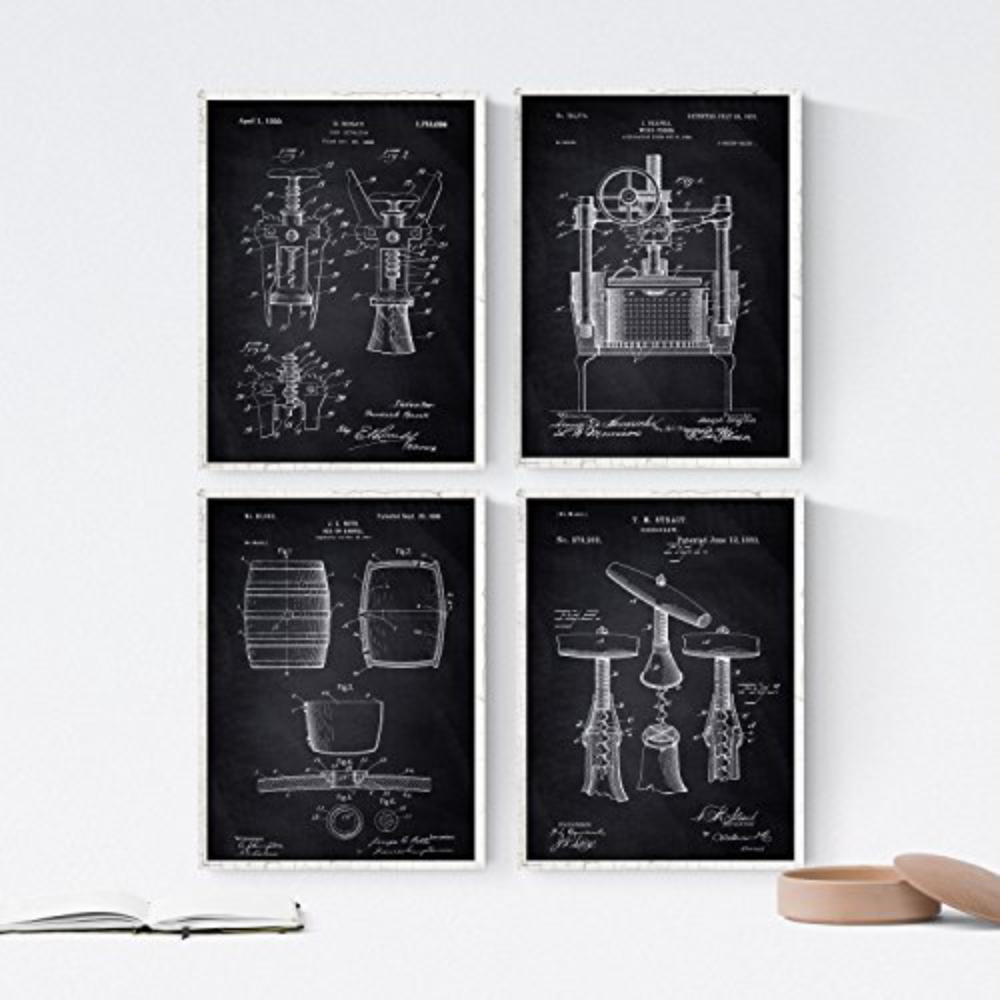 Nacnic Poster Schwarz 29.7x3 cm