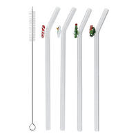 GLASTRINKHALME Long Drink mit Bürste - Transparent, Glas (0.8/20cm) - Butlers