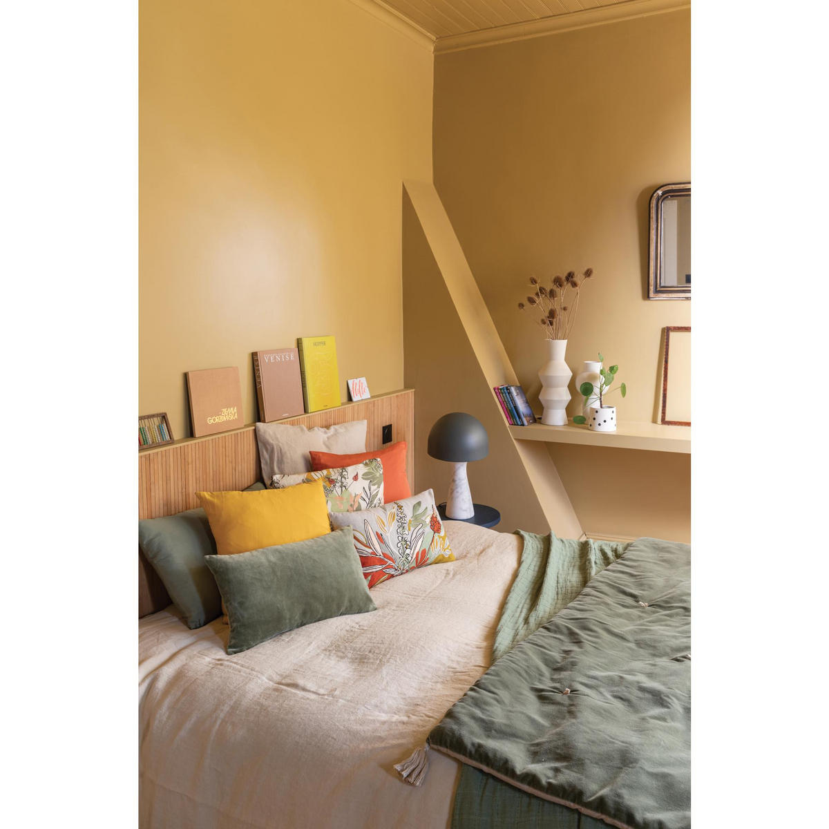 KISSENBEZUG Kala leinen 50 x 75 cm - Braun, Textil (50/75cm) - Vivaraise
