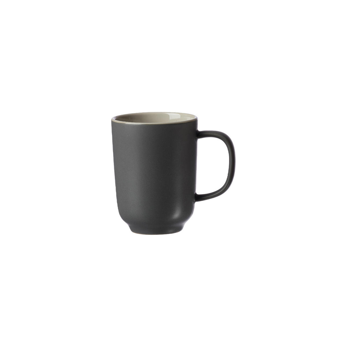KAFFEEBECHER Jasper grau 285 ml 6er Set - Grau, Keramik (0.285L) - Ritzenhoff Breker
