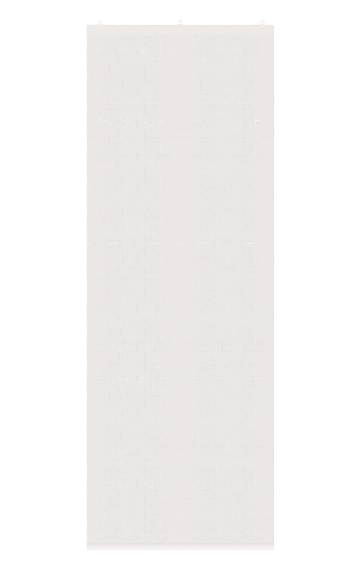 SCHIEBEGARDINE New Amsterdam HxB 245x60 cm Weiß - Weiß, Textil (60/245cm) - Gardinenbox