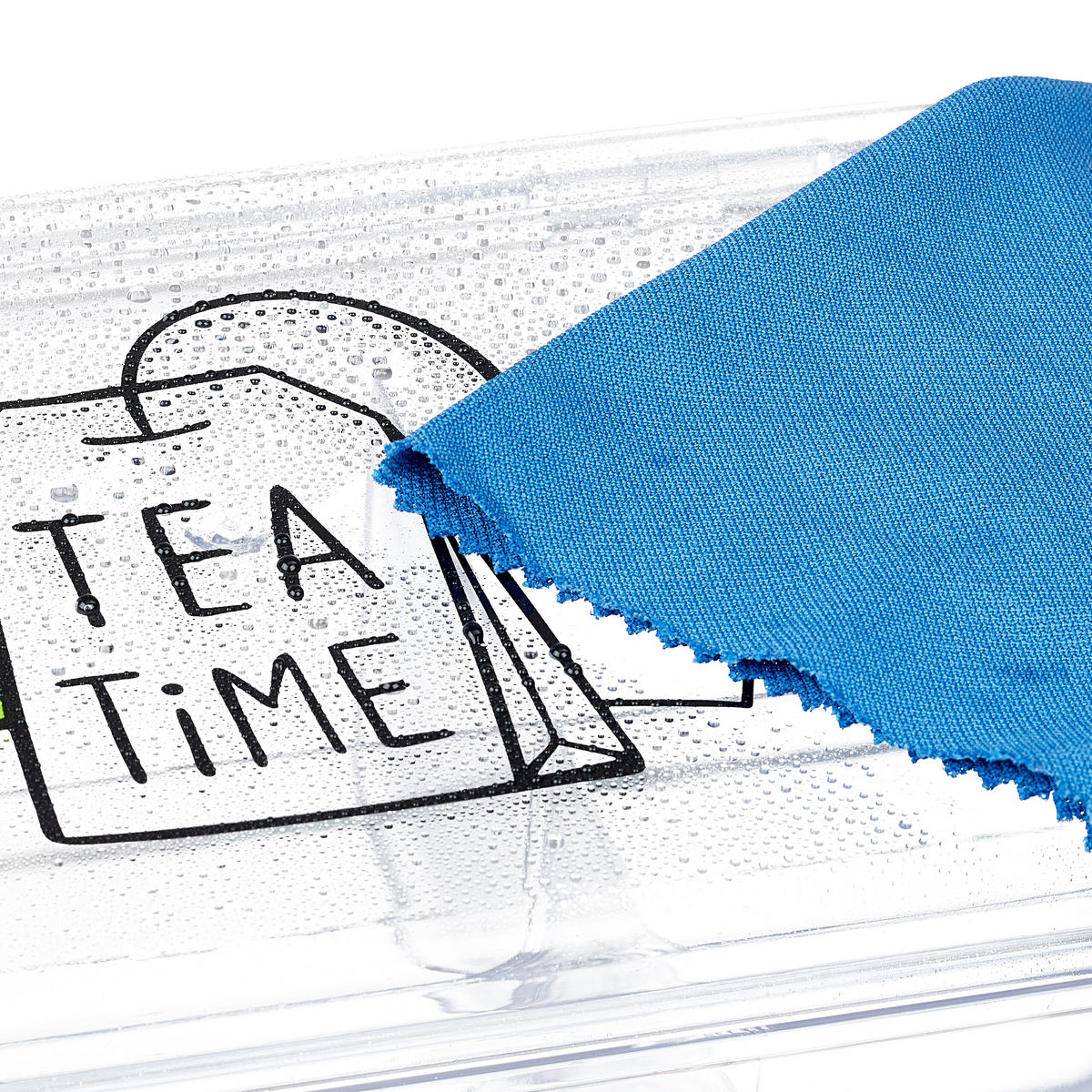 TEEBOX - Transparent, Kunststoff (21.5/9/15cm) - Relaxdays