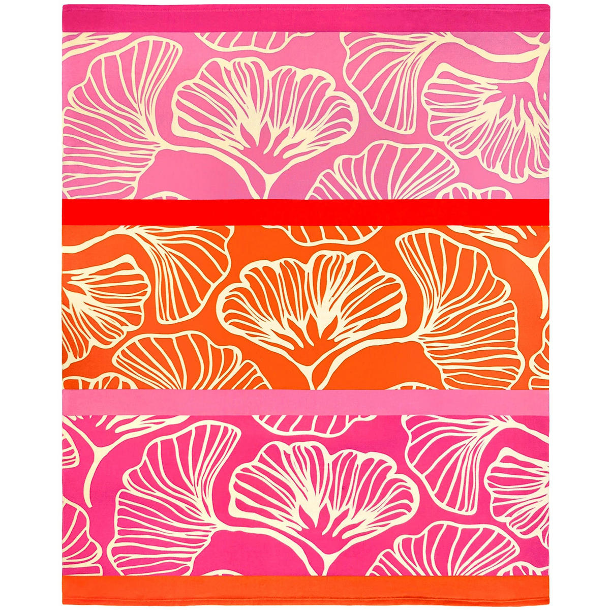 STRANDTUCH XL Mikrofaser Rosa 140x170 220g/m² - Jinoka - Pink, Textil (140/170cm) - LE COMPTOIR DE LA PLAGE