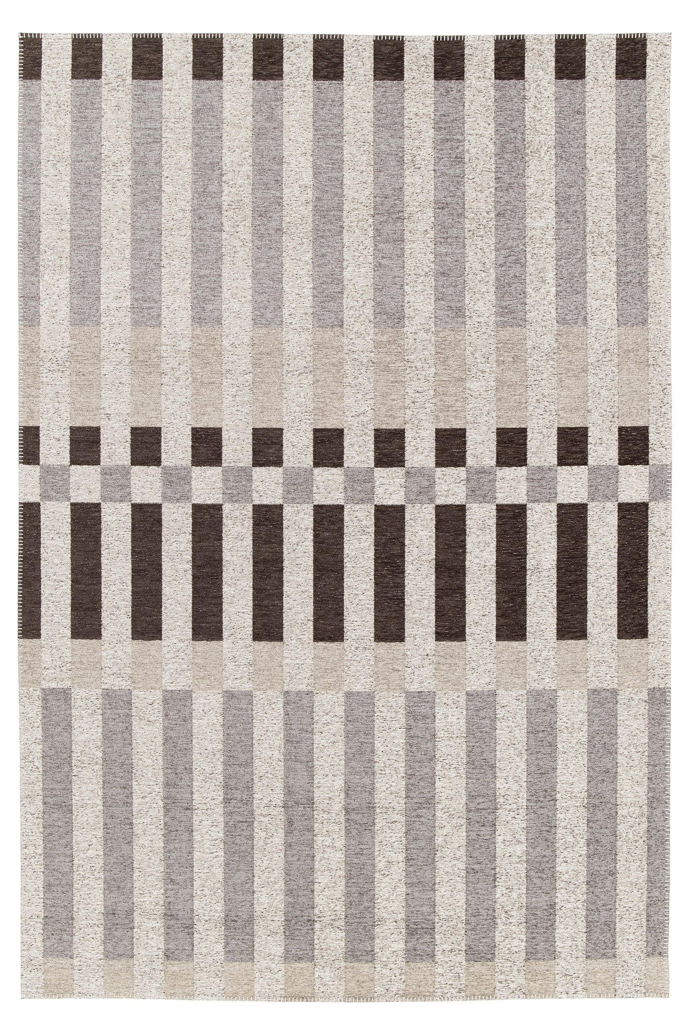 TEPPICH In-Outdoor, recycelt grau - Grau, Textil (120/170cm) - AFK Living