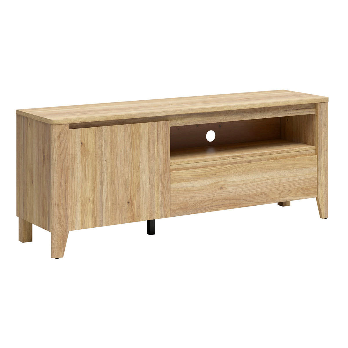 TV STOLÍK Samara Drevo - hnedá, kompozitné drevo (161/64.5/42.5cm) - Petits-meubles