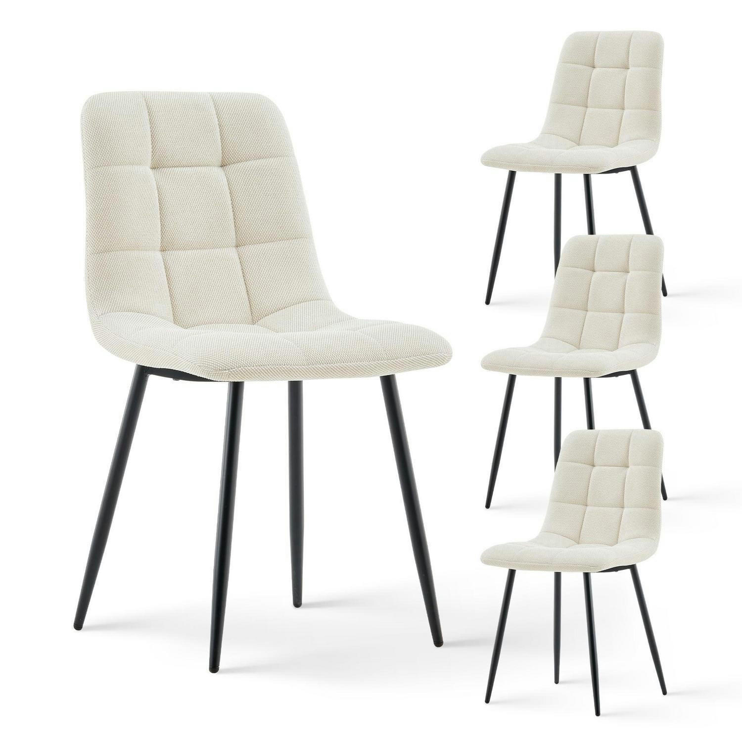 XXXLutz Esszimmerstuhl Beige 44x86x39 cm