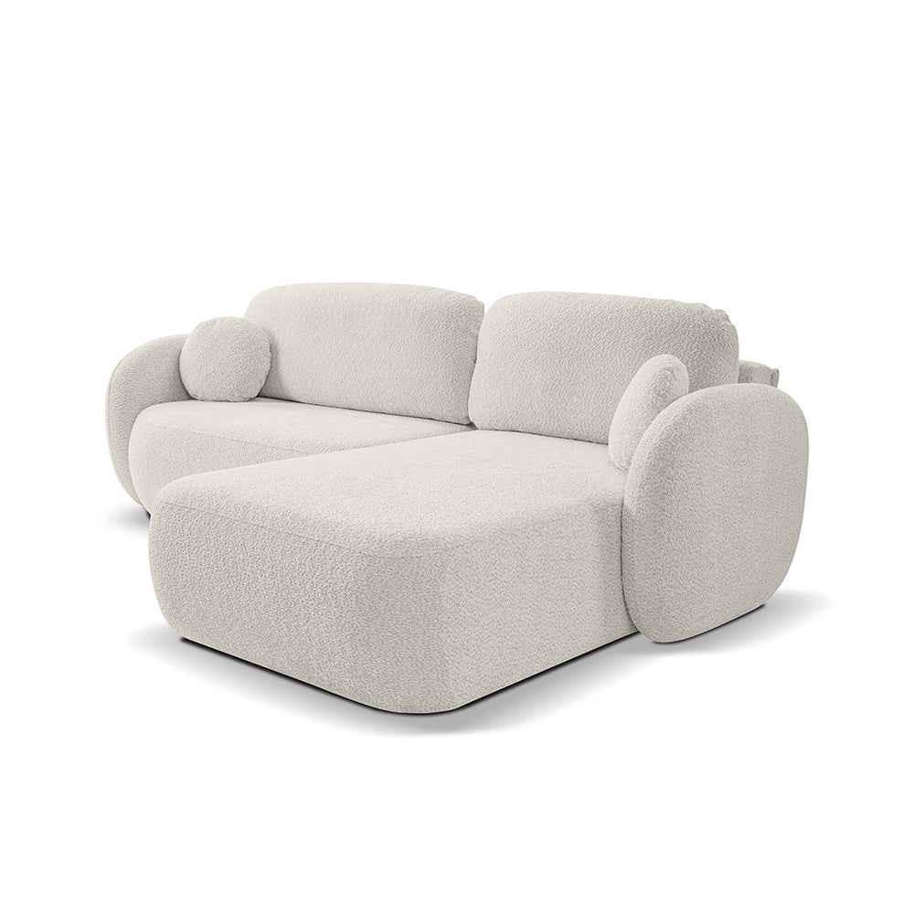 Pillovely Ecksofa Mehrfarbig 248x86.5x174 cm