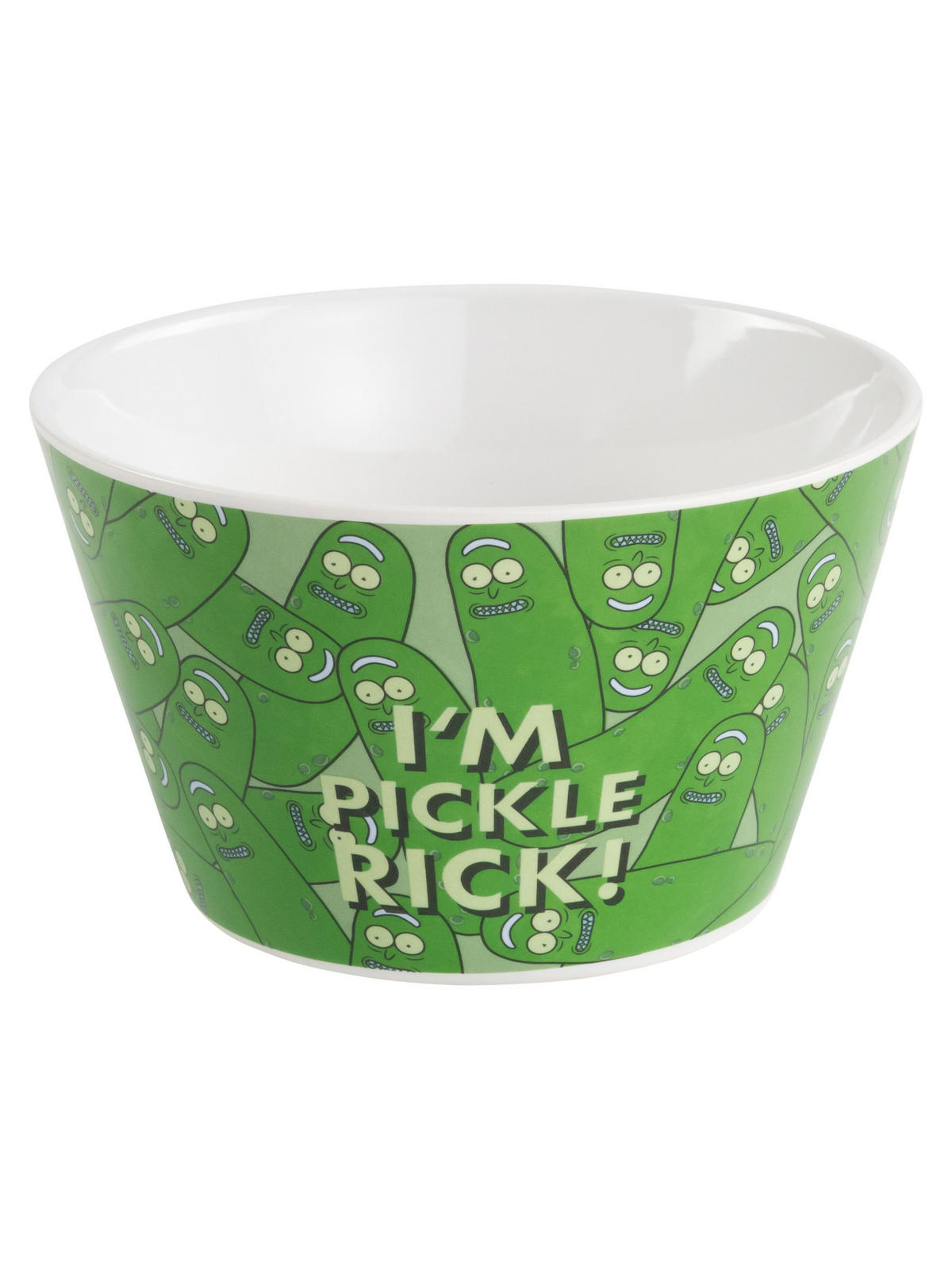 MÜSLISCHALE Rick and Morty I´m Pickle Rick! Grün 500 ml - Grün, Keramik (14cm) - United Labels
