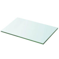 WANDBOARD 30/20/0,8 cm aus Glas Transparent - Transparent, Glas (30/0.8/20cm) - vidaXL