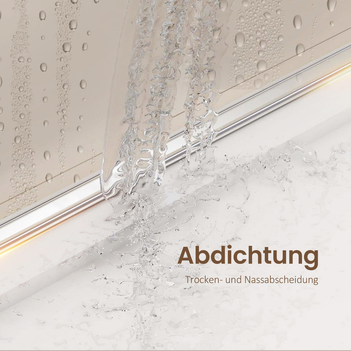 DUSCHKABINE für Nische Drehfalttür Profil Chrom Klarglas 75/185 cm - Chromfarben, Glas (75/185cm) - EMKE