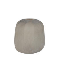 VASE Pacengo Braun Ø33/32 cm - Braun, Glas (33/32cm) - Light & Living