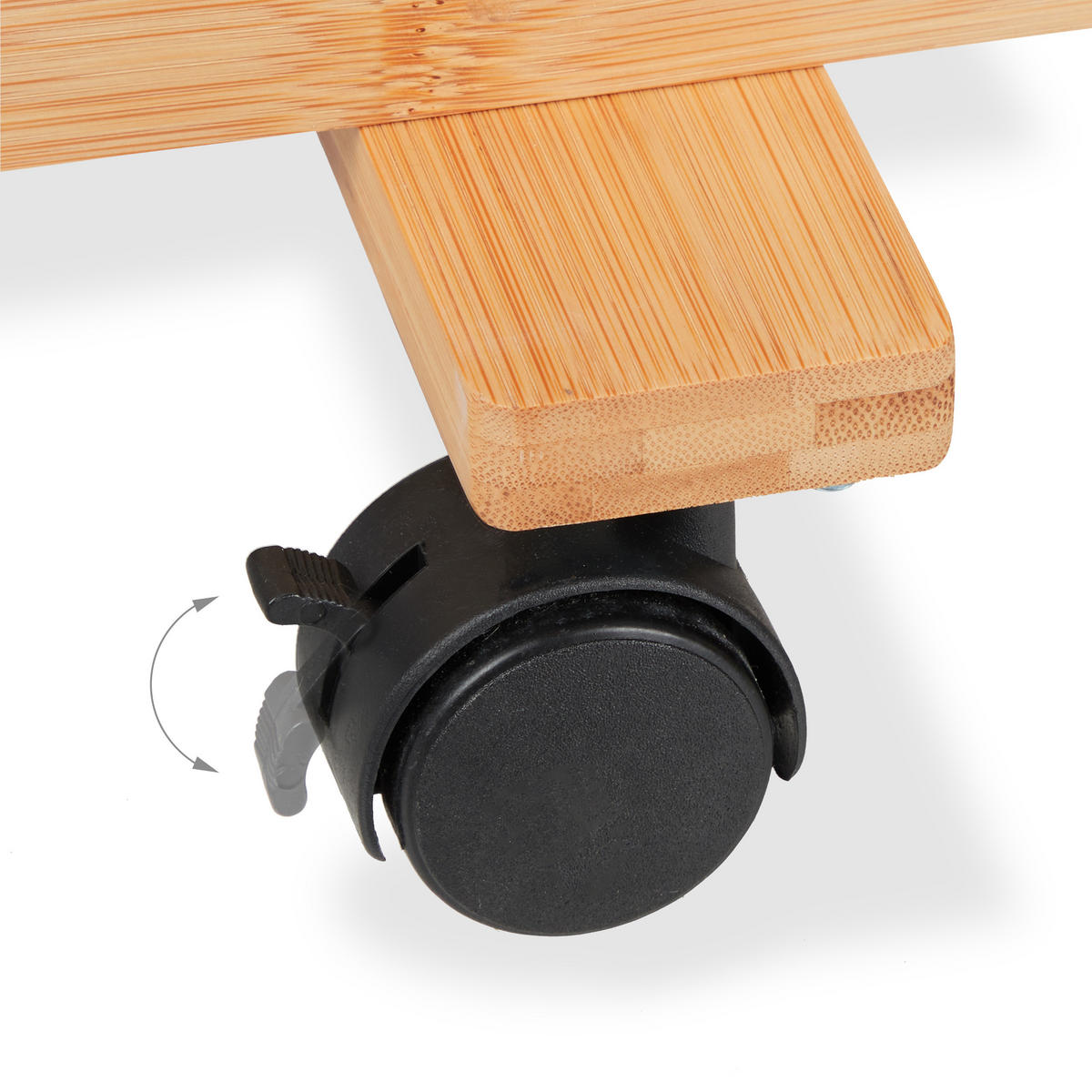 PFLANZENREGAL - Hellbraun, Holz (95/79/36cm) - Relaxdays
