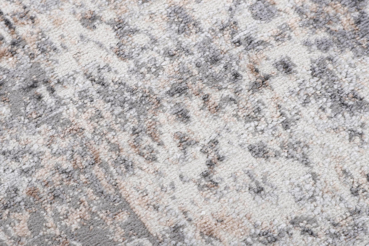 TEPPICHLÄUFER VALLEY hellgrau vintage 80/300 cm - Hellgrau, Textil (80/300cm) - Tapiso
