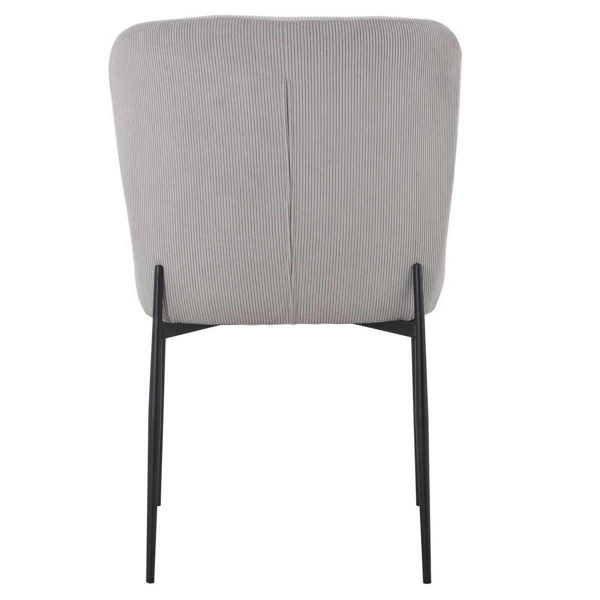 ESSZIMMERSTÜHLE 2er Set FREDDIE Hellgrau - Hellgrau, Textil (48/83/56cm) - SVITA