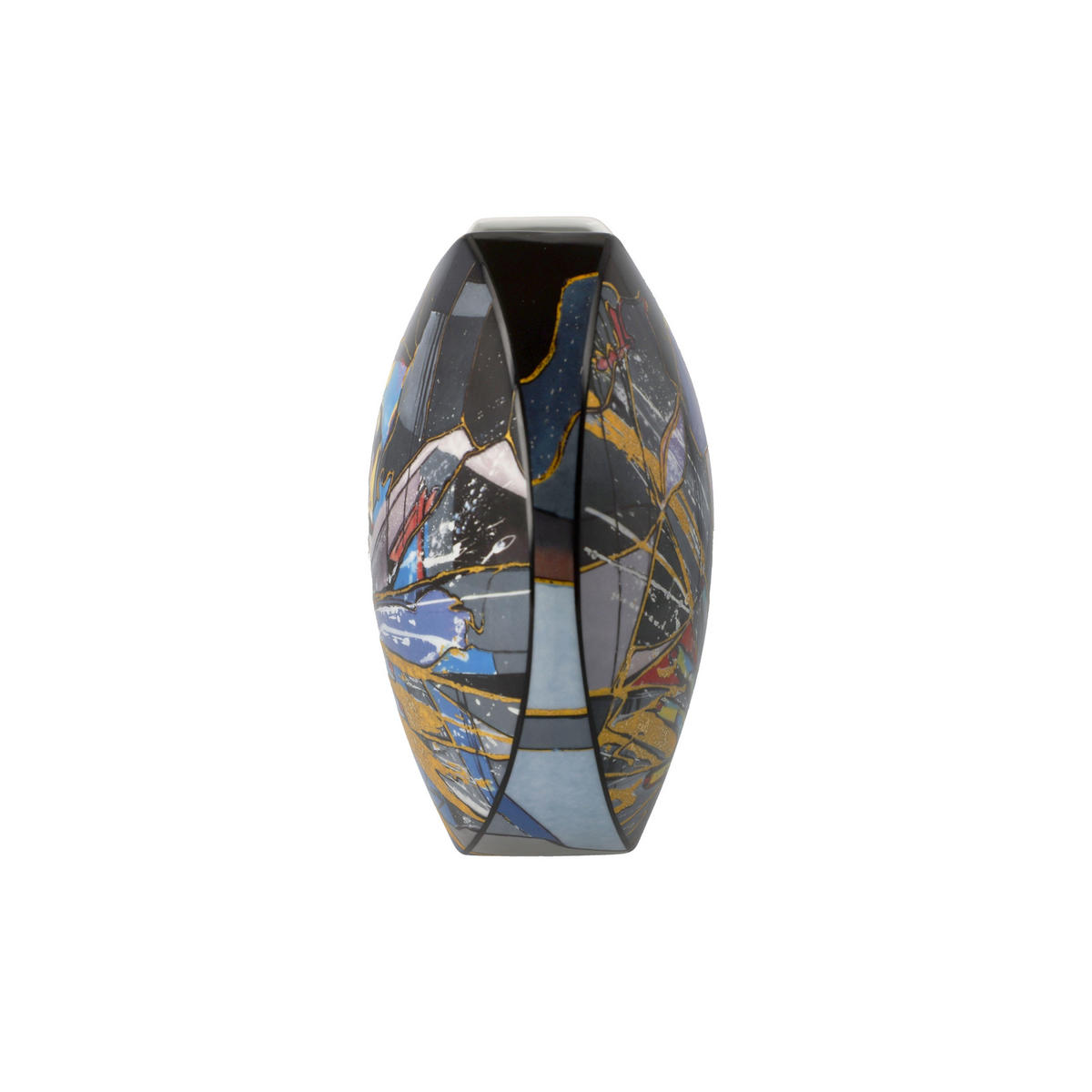 VASE Lana Frey - Fire in the Belly, Porzellan, Bunt, 21 cm - Multicolor, Keramik (21cm) - Goebel