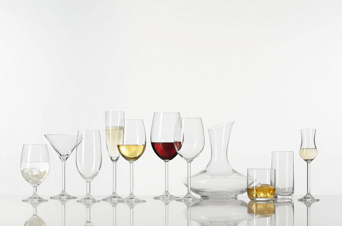 GRAPPAGLÄSER Daily transparent 30 ml 6er Set - Transparent, Glas (0.1L) - Leonardo Living