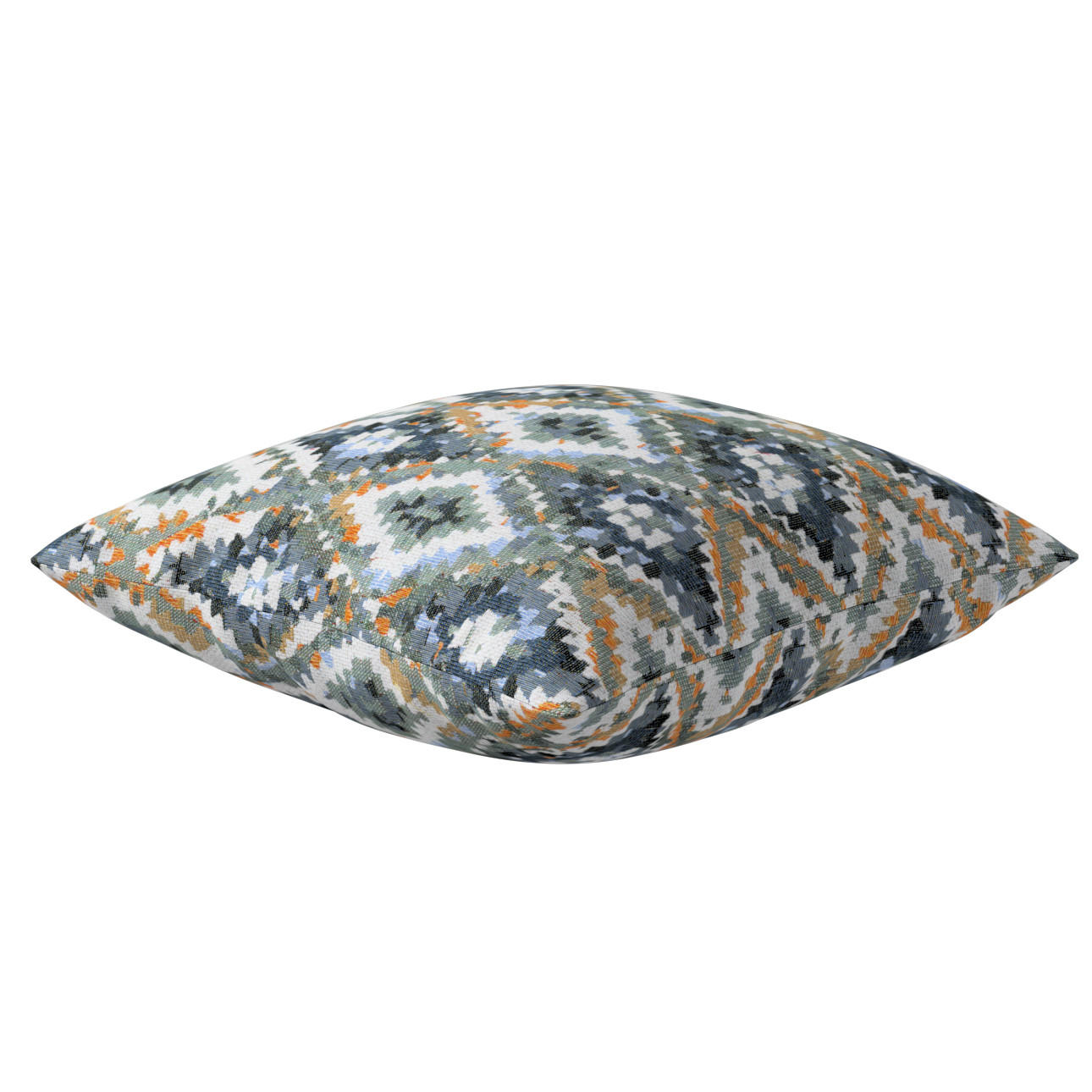 KISSENHÜLLE Cosy Home blau- weiß, 43x43 cm - Blau/Weiß, Textil (43/43cm) - Dekoria