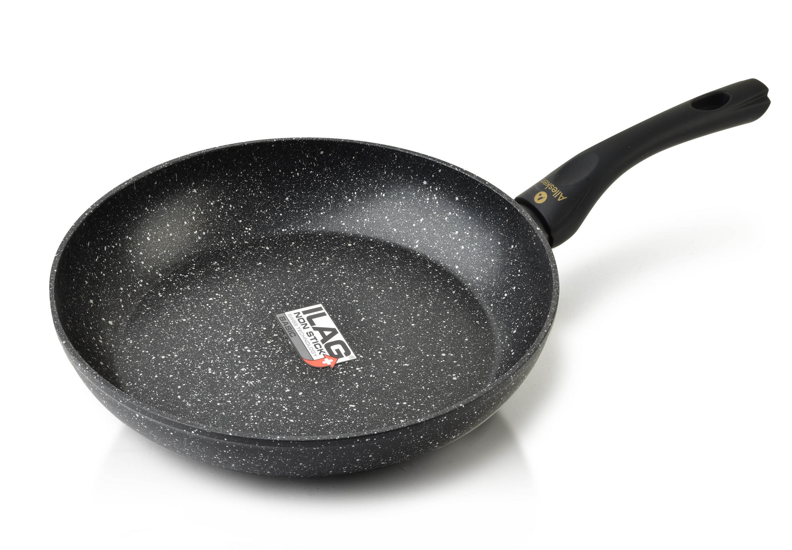 PFANNE Parsley Schwarz 28/47/5.4 cm Metall - Schwarz, Metall (28cm) - Mondex
