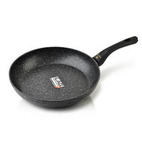 PFANNE Parsley Schwarz 28/47/5.4 cm Metall - Schwarz, Metall (28cm) - Mondex