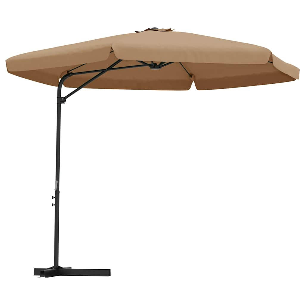 furnicato Sonnenschirm Taupe 300x300 cm