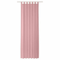 SCHLAUFENVORHANG IM UNI DESIGN DOVE Blickdicht - Rosa, Textil (140/0.5/255cm) - Tom Tailor